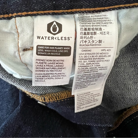 Levi 501 - Dark wash - button fly - W36L30 - Picture 4 of 10